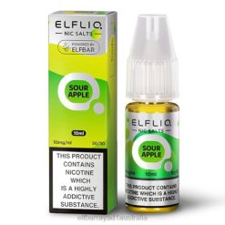 Elf Bar Australia 6N8R169 | Sour Apple ELFBAR ELFLIQ Nic Salts