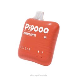 Elf Bar Australia 6N8R343 | Double Apple ELFBAR Pi9000 Disposable Vape
