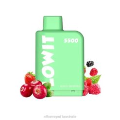 Elf Bar Australia 6N8R379 | Mixed Berries ELFBAR LOWIT 5500 Prefilled Pod