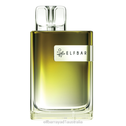 Elf Bar Australia 6N8R37 | Pineapple Ice ELFBAR Crystal CR600 Disposable Vape