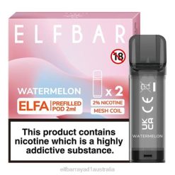 Elf Bar Australia Review 6N8R108 | Watermelon ELFBAR ELFA Pre-Filled Pod (2 Pack)