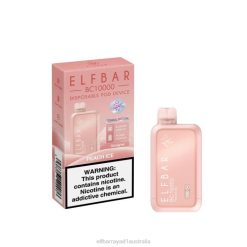 Elf Bar Australia Review 6N8R294 | Peach Ice ELFBAR BC10000 Disposable Vape