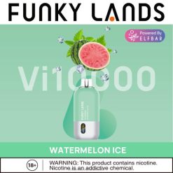 Elf Bar Australia Review 6N8R396 | Watermelon Ice ELFBAR Funky Lands Vi10000 Disposable Vape
