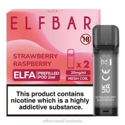 Elf Bar Flavours 6N8R112 | Strawberry Raspberry ELFBAR ELFA Pre-Filled Pod (2 Pack)