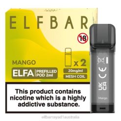Elf Bar Flavours 6N8R118 | Mango ELFBAR ELFA Pre-Filled Pod (2 Pack)