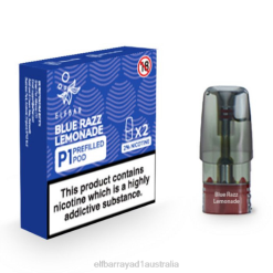 Elf Bar Flavours 6N8R154 | Blue Razz Lemonade ELFBAR Mate 500 P1 Pre-Filled Pods (2 Pack)