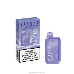 Elf Bar Flavours 6N8R292 | Grape Ice ELFBAR BC10000 Disposable Vape