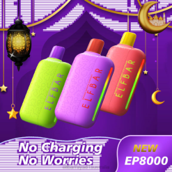 Elf Bar Flavours 6N8R298 | Grape Cherry ELFBAR EP8000 Disposable Vape