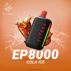 Elf Bar Flavours 6N8R304 | Cola Ice ELFBAR EP8000 Disposable Vape