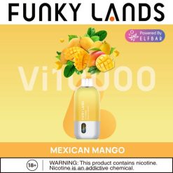 Elf Bar Flavours 6N8R394 | Mexican Mango ELFBAR Funky Lands Vi10000 Disposable Vape