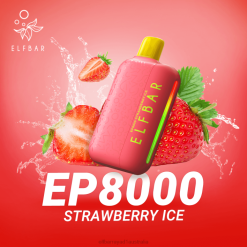Elf Bar Price 6N8R317 | Strawberry Ice ELFBAR EP8000 Disposable Vape