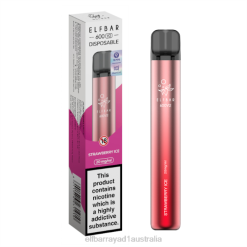 Elf Bar Sydney 6N8R14 | Strawberry Ice ELFBAR 600V2 Disposable Vape