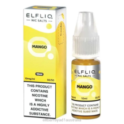 Elf Bar Vape Australia 6N8R177 | Mango ELFBAR ELFLIQ Nic Salts
