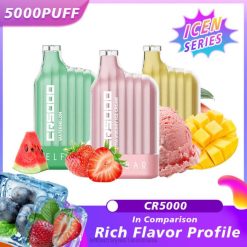 Elf Bar Vape Australia 6N8R267 | Peach Ice ELFBAR CR5000 Disposable Vape