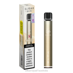 Elf Bar Vape Australia 6N8R75 | Dark Gold + Pineapple Ice ELFBAR ELFA PRO Pod Kit - Rechargeable