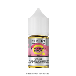 Elf Bar Australia Review T680L833 - ELFBAR ELFLIQ nic salt 30ml STRAWBERRY SNOOW